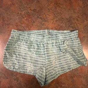 DSG Womens Stride Run Short Size XXL Teal Mid Rise